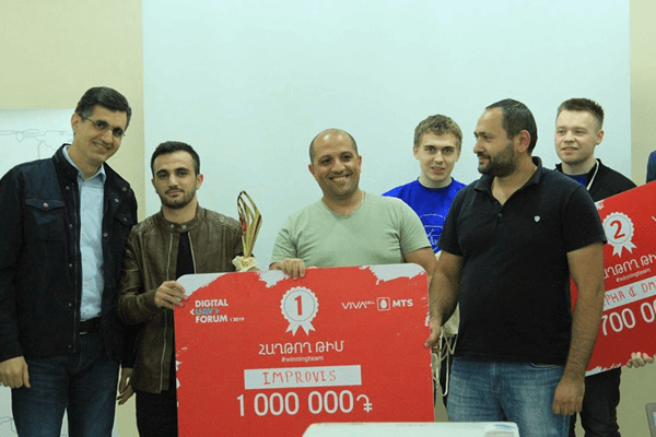 VivaCell-MTS grants awards to the winning teams of the Hackathon of the Digital UAV Forum 2019